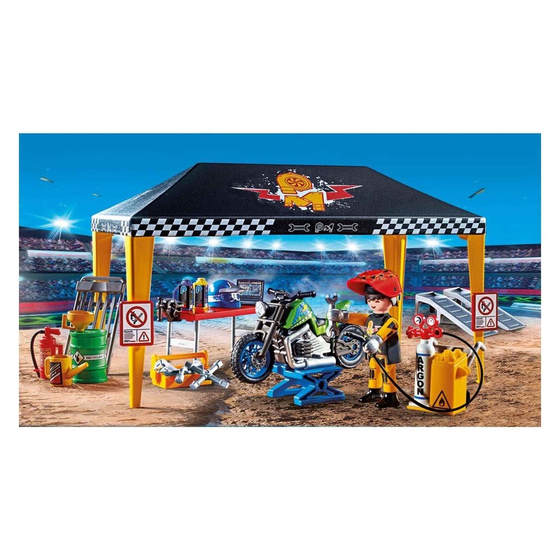 Playmobil Stunt Show Service Tent
