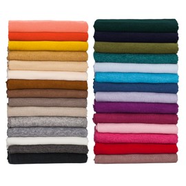 Neotrims Soft Jersey, Knit Purl Brushed Fabric, 26 Colors Baby Photography, Backdrop, Dress Making, Luxurious Velour Mohair Handle and Look, Drape. Silver Grey, Half Metre