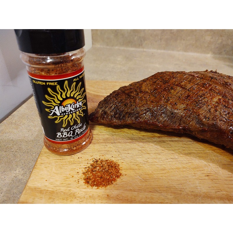 AlbuKirky Seasonings Red Chile BBQ Rub - Hatch Red Chile,