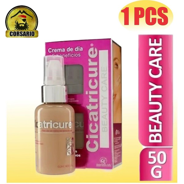 CICATRICURE CREAM WITH COLOR BEAUTY CARE 5 BENEFITS X 50 GR