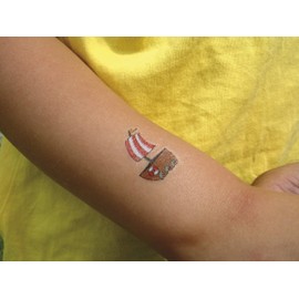 Eduplay 130071 Kiga Set 96 Pcs.'' Tattoos, Multi Colour, One Size