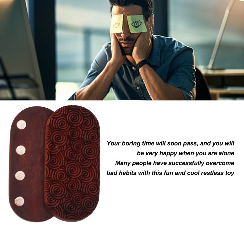 Magnet Finger Stress Relief Slider Wood Finger Stress Relief Toy