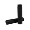 Wumio Bicycle Handle Grips, Black, 1 Pair (2 Pieces) Set,