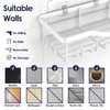 NESOMI Shower Caddy Adhesive Shower Organizer 7-Pack, Rustproof Stainless Steel