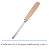 Kozelo Wood Carving Knife - [8mm] 45# Carbon Steel Chisel