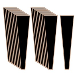 50 Pcs Plastic Single Rose Sleeves Flower Wrapping Bags Rose Floral Packaging Bags Small Flower Bouquet Bags Florist Bags for Birthday Party Black