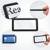 1–10Pcs Portable Card-Sized Magnifying Glass – Slim Pocket Magnifier for