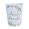 Ginger Ray Hen Party Floral Printed 'Team Bride' Paper Party