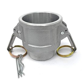 1/2" Female Camlock x 1/2 Male NPT Aluminum Type B Camlock With Stainless Steel Handles