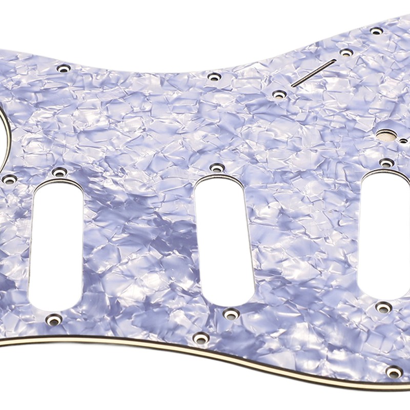 Guitar Pickguard Replacement Aluminum Foil Shielding PVC Scratch Protection Guitar