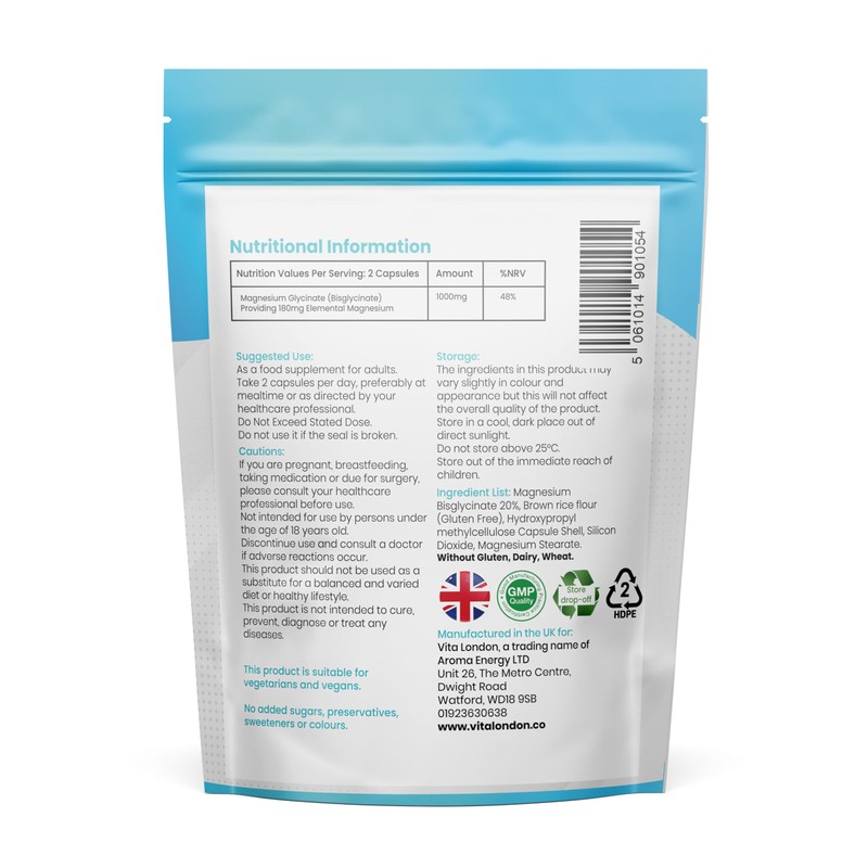 Vita London Ultimate 10 Wellness Bundle – Ashwagandha, Magnesium Glycinate,