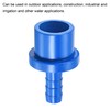 sourcing map PVC Pipe Fitting 8mm Barbed x 20mm OD