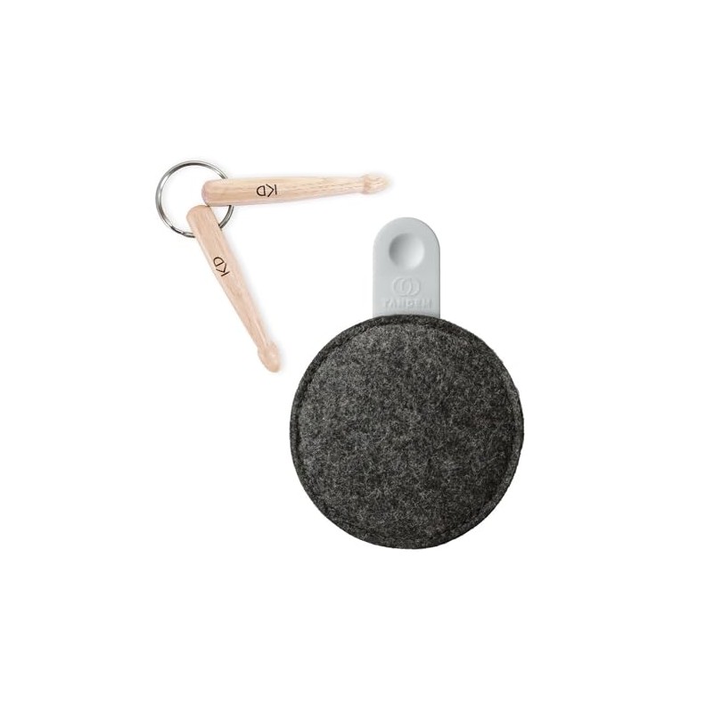 Tandem Drums DR-F120-GRY Drops 120 g Drum Mute Pad +