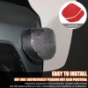 encar88_8 Carbon Fiber Car Dody Gas Cap Fuel Filler Tank