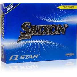 Srixon Q-Star 6 Yellow Monogram Golf Balls