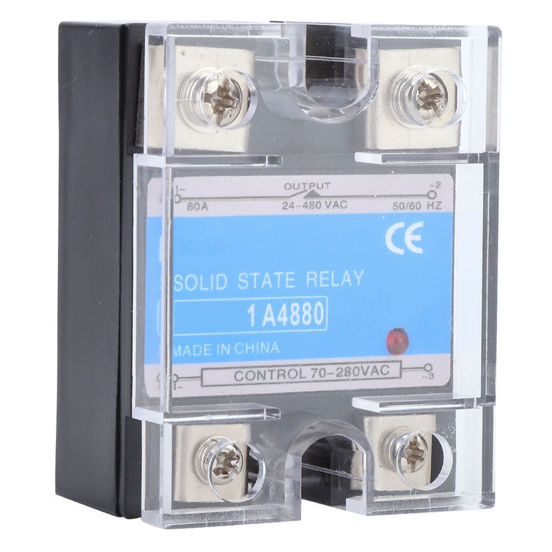 Single Phase Solid State Relay 70-280VAC Input 24-480VAC Load AC