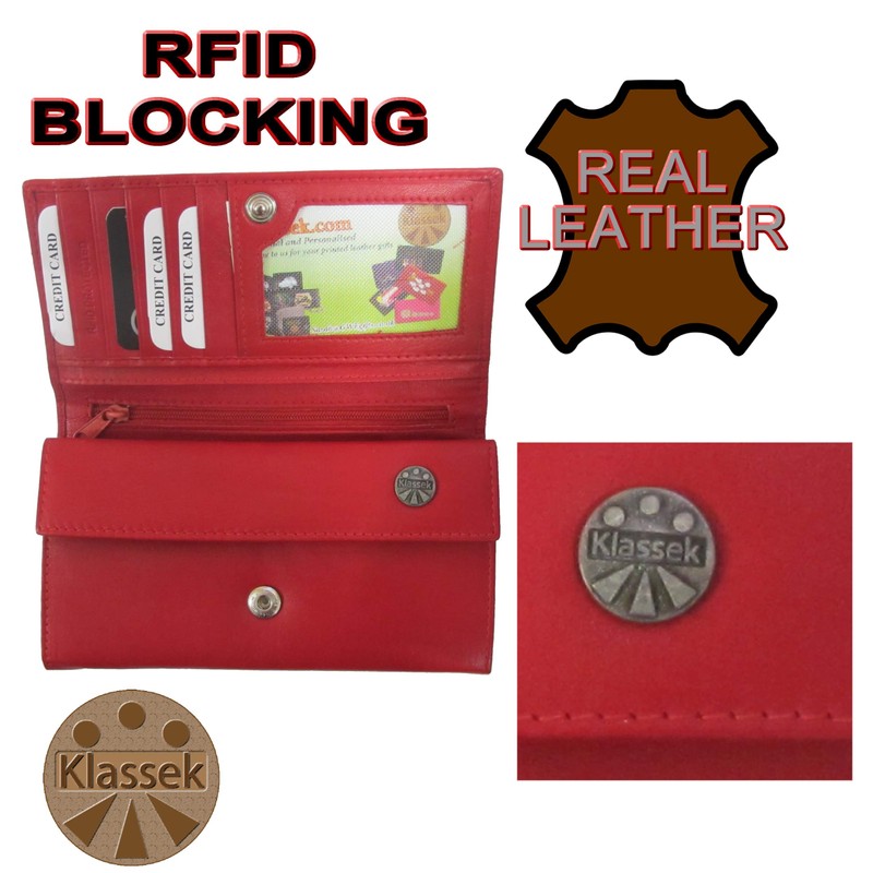 Klassek Fox in Love Womans Red Purse Brand Image on