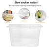 Kichvoe Sous Vide Containers with Lid Sous Vide Pots Slow