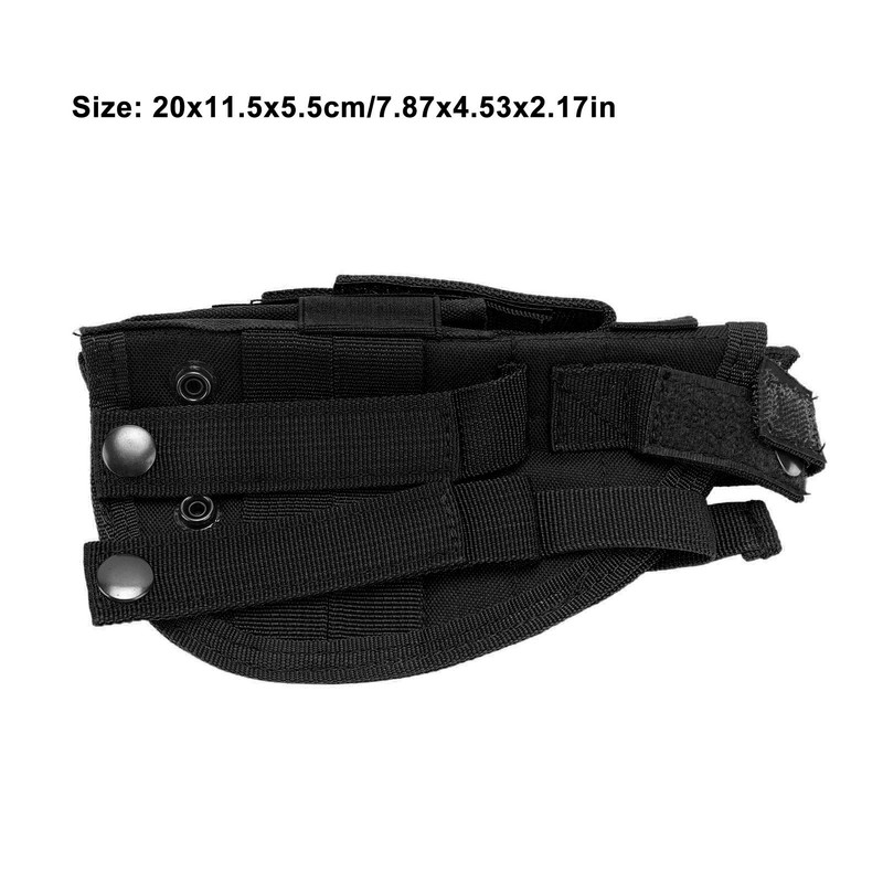 Concealment Holster Nylon Hip Holster with Adjustable Belt for MOLLE