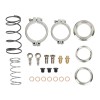Hiwowsport 44MM Wastegate External Turbo W/ TIAL V-Band Flange Spring