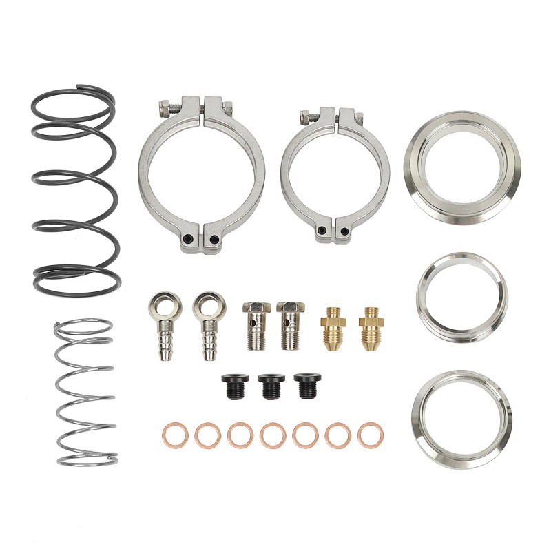 Hiwowsport 44MM Wastegate External Turbo W/ TIAL V-Band Flange Spring