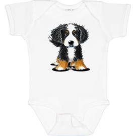 inktastic Bernese Mountain Dog Baby Bodysuit 6 Months 0020 White - KiniArt 3e81