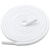 DELELE 2 Pair Round Solid Climbing Shoelaces White Hiking Shoe