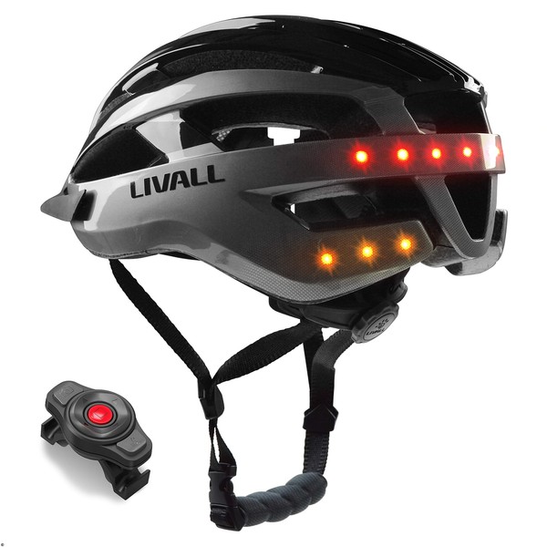 Livall Unisex - Adult Mt1 Music, Tail Light, Turn Signal,