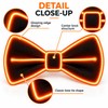 LED Light Up Suspenders with Bow Tie – Party Costume