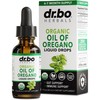Oregano Oil Organic Liquid Drops - 6 Month Supply Oil