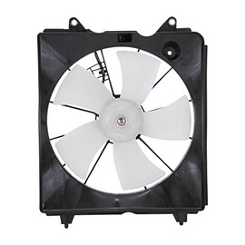 TYC 600820 Cooling Fan Assembly Compatible with 2007-2009 Honda CRV, Black