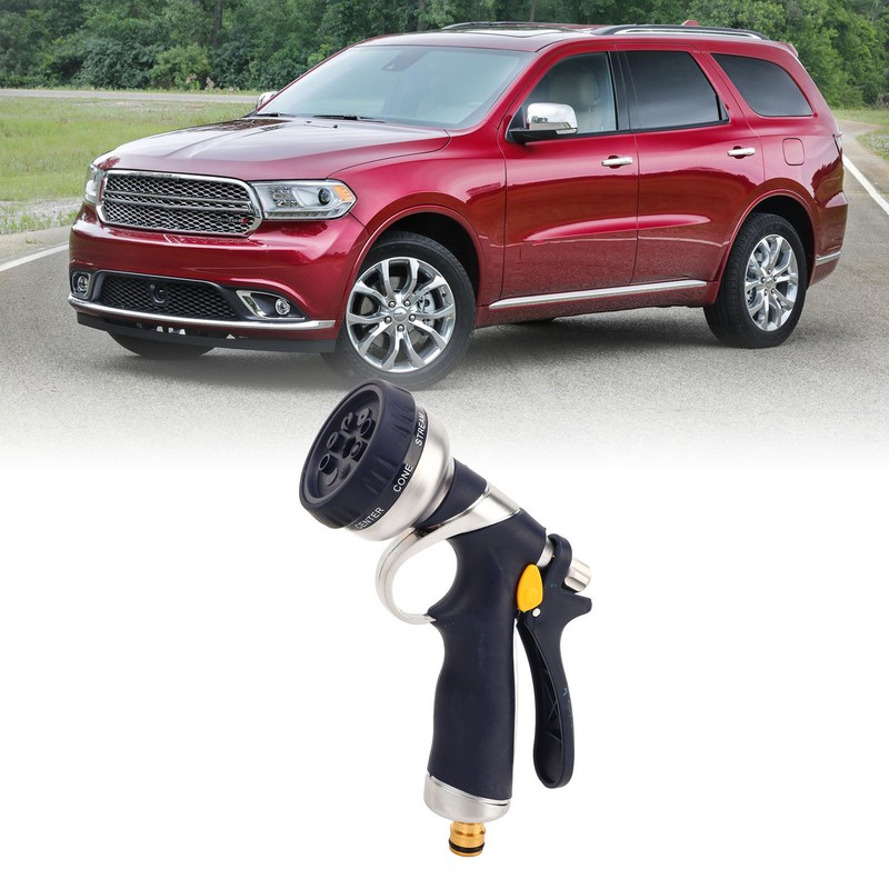 Garden Hose Nozzle 5 Adjustable Spray Pattern with Flow Control