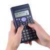 Scientific Calculator Counter 240 Functions 2 Line LCD Display Business