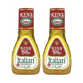 Ken's Steak House Italian Dressing & Marinade (9 Fl Oz, Pack of 2)