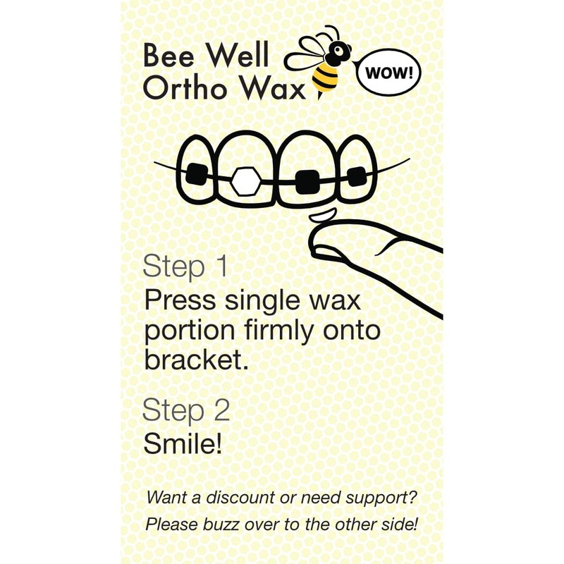 Bee Well Ortho Wax Pure | All Natural Extra Firm