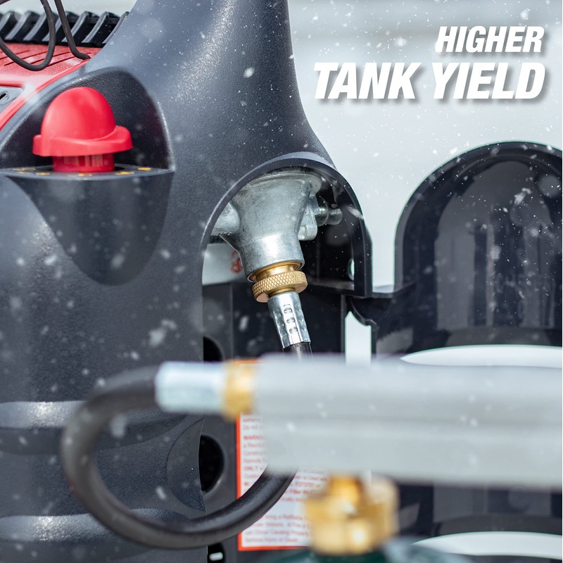 Mr Heater Dual 1 lb. Tank Hook Up Kit, Chrome