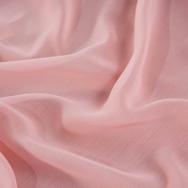 YUNSHANGHE Modern Chiffon Table Runner, 70 x 600 cm, Washable Tablecloth, Wedding Decorative Fabric Table Runner, Table Decoration for Wedding, Birthdays, Communion (Meat Pink)
