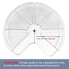 Leeden Lazy Susan Organizer for 26" Diameter Corner Lazy Susan,