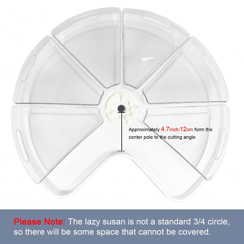 Leeden Lazy Susan Organizer for 26" Diameter Corner Lazy Susan,