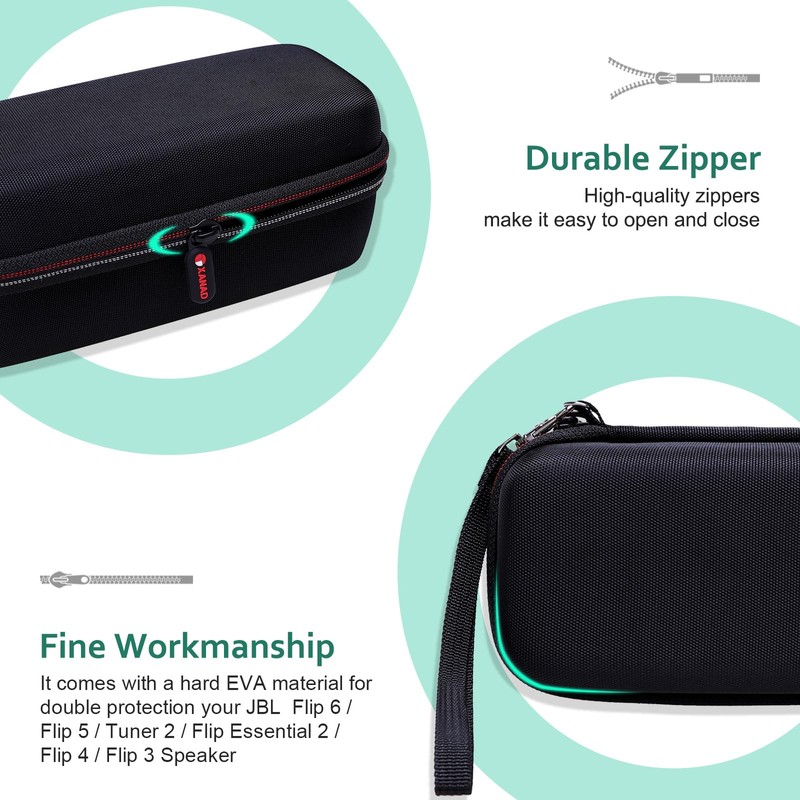 XANAD Hard Travel Carry Case for JBL Flip 7 Flip