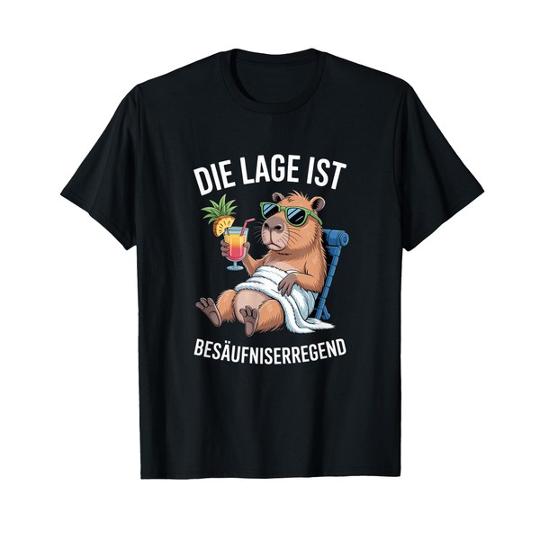 Die Lage ist Besaufufniserregend | Funny Party Gadgets T-Shirt