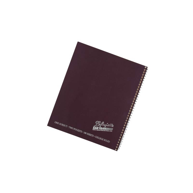 Left-Handed Logo College Ruled Spiral Notebook, 4 pack