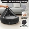 HOME ARCHIVE Soft Pet Bed for Small Dogs with Attached
