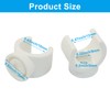 Seimneire 1/2 Inch PEX Clip U Pipe Hangers Clamps, White