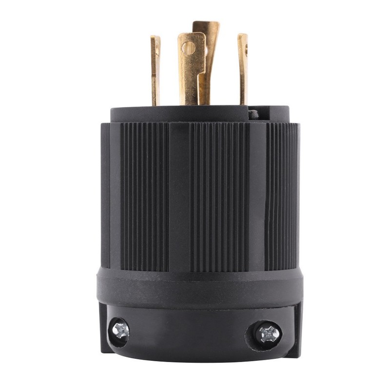 NEMA L14-30P Locking Plug, Generator Twist Lock Adapter Male Plug
