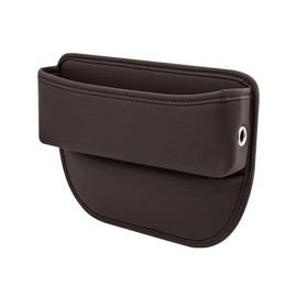 Car Seat Gap Filler Organizer – Leather Car Seat Gap Organizer Multifunction, Car Interior Organizer