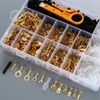 1050 PCS 2.8/4.8/6.3mm Crimp Terminals Insulated Male and Female Wire