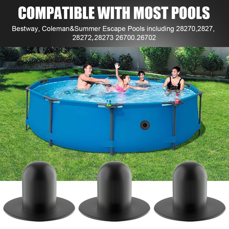 2 pcs Pool Wall Plug Above Ground Swimming Pool Pump