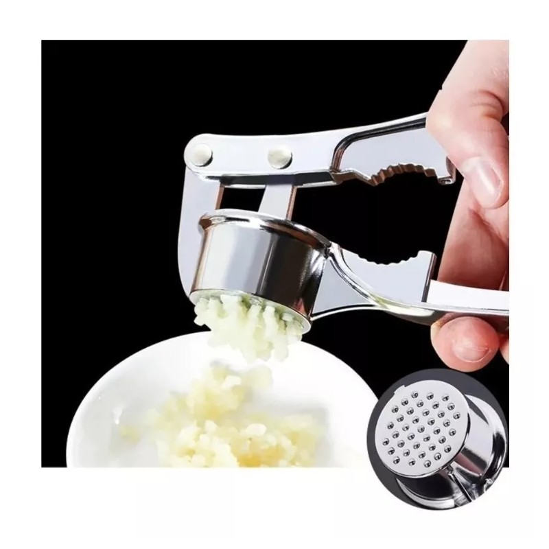 SARO STORE Prensa De Ajo Exprimidor Triturador