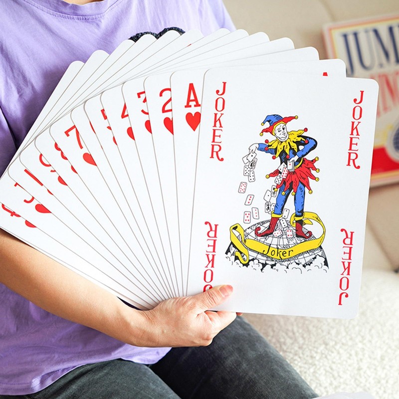 Warmtree 5"X7" Jumbo Playing Cards Giant Deck Poker